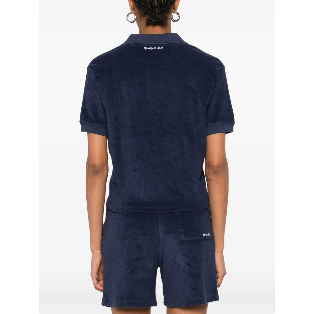Sweater Sporty & Rich TO00160673BLDKNAV (Sporty & Rich / ポロシャツ ) | Sporty & Rich (スポーティアンドリッチ)(2)