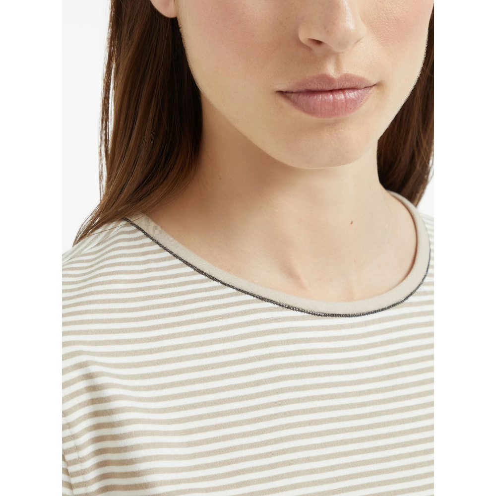 T-shirt Brunello Cucinelli MP928E0500C7015 (Brunello Cucinelli / Tシャツ・カットソー ) | Brunello Cucinelli (ブルネロ・クチネリ)(3)