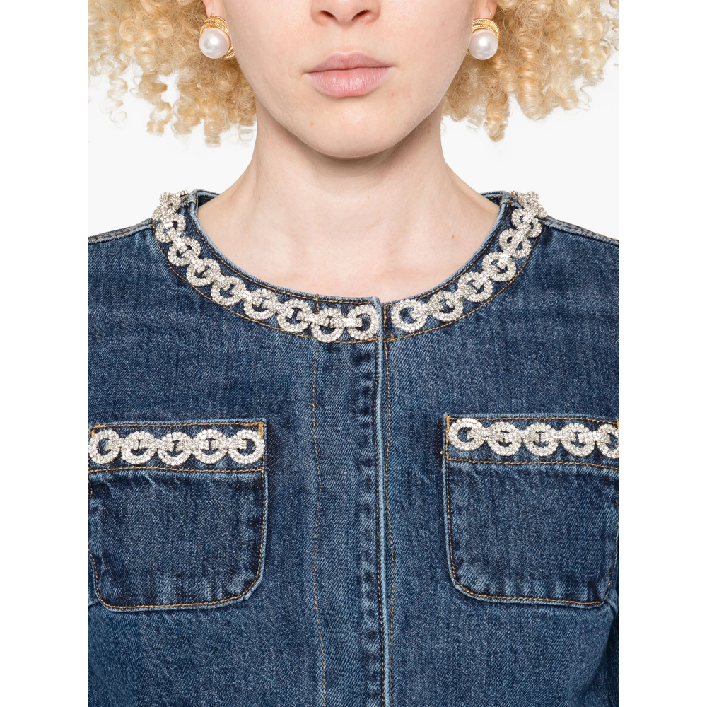 Outerwear Self-portrait AW25810JBLBLUE (self-portrait / カジュアルジャケット ) | self-portrait (セルフ・ポートレイト)(2)