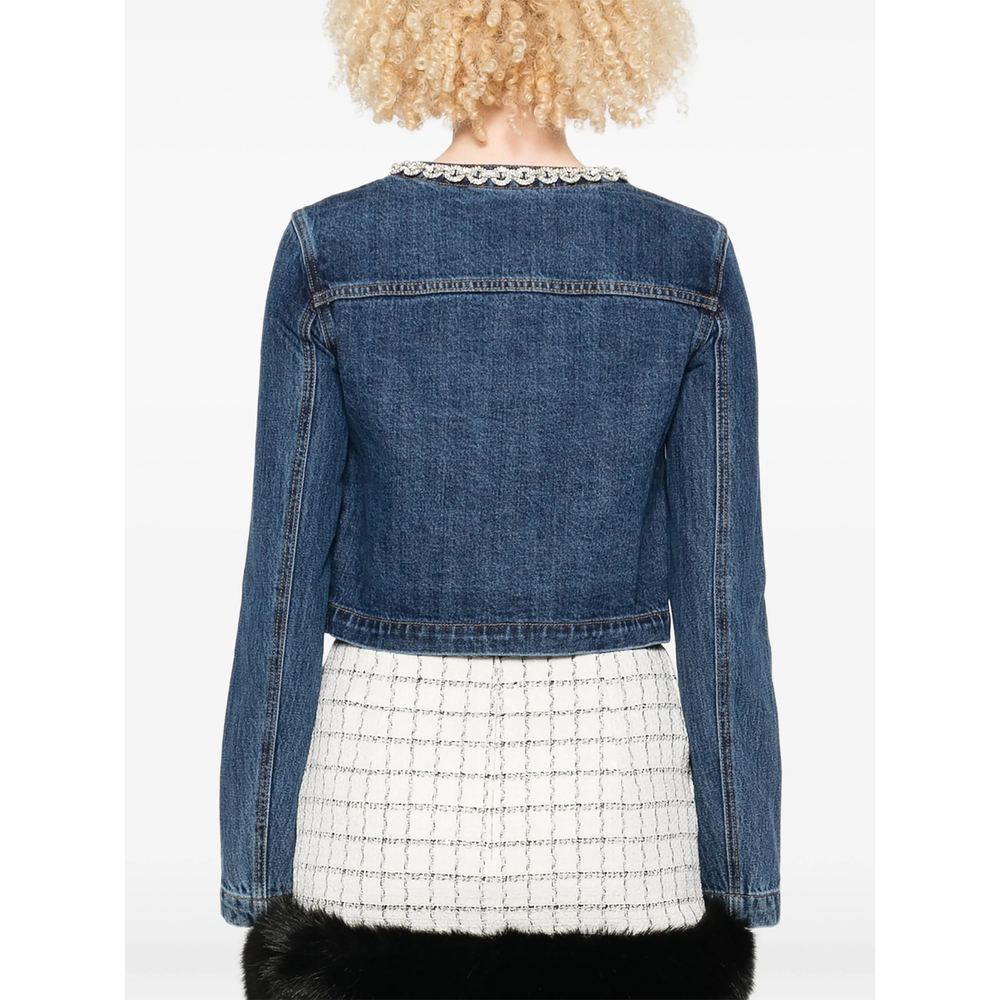 Outerwear Self-portrait AW25810JBLBLUE (self-portrait / カジュアルジャケット ) | self-portrait (セルフ・ポートレイト)(4)