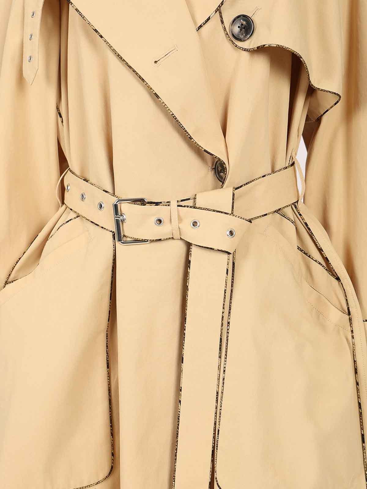 Cotton Gabardine Trench Coat 2510102161449100 (Dries Van Noten / コート・ダウン ) | Dries Van Noten (ドリスヴァンノッテン)(4)