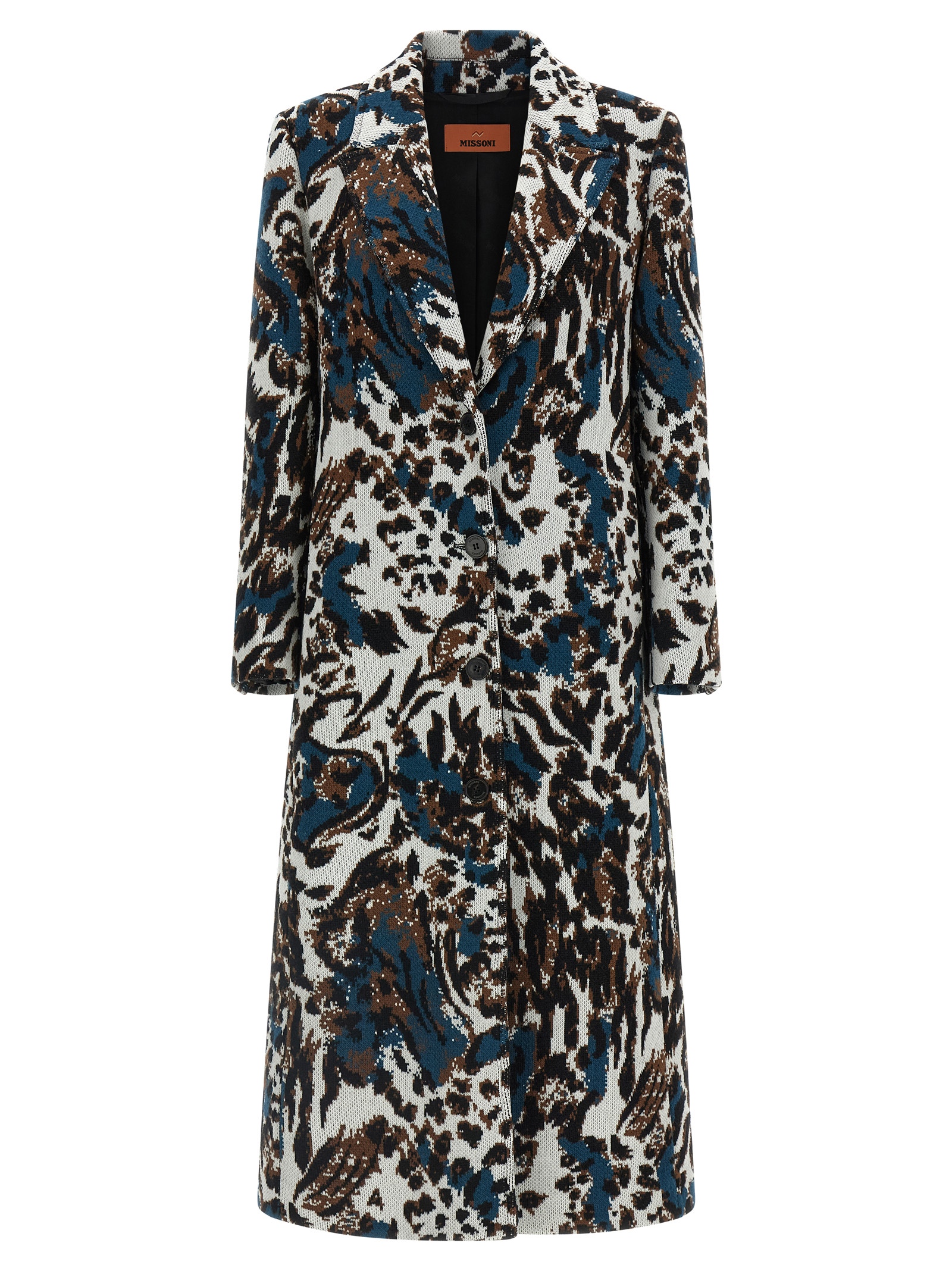 Animalier coat DS25WC0IBT009YSM9SL (MISSONI / コート ) | MISSONI (ミッソー二)