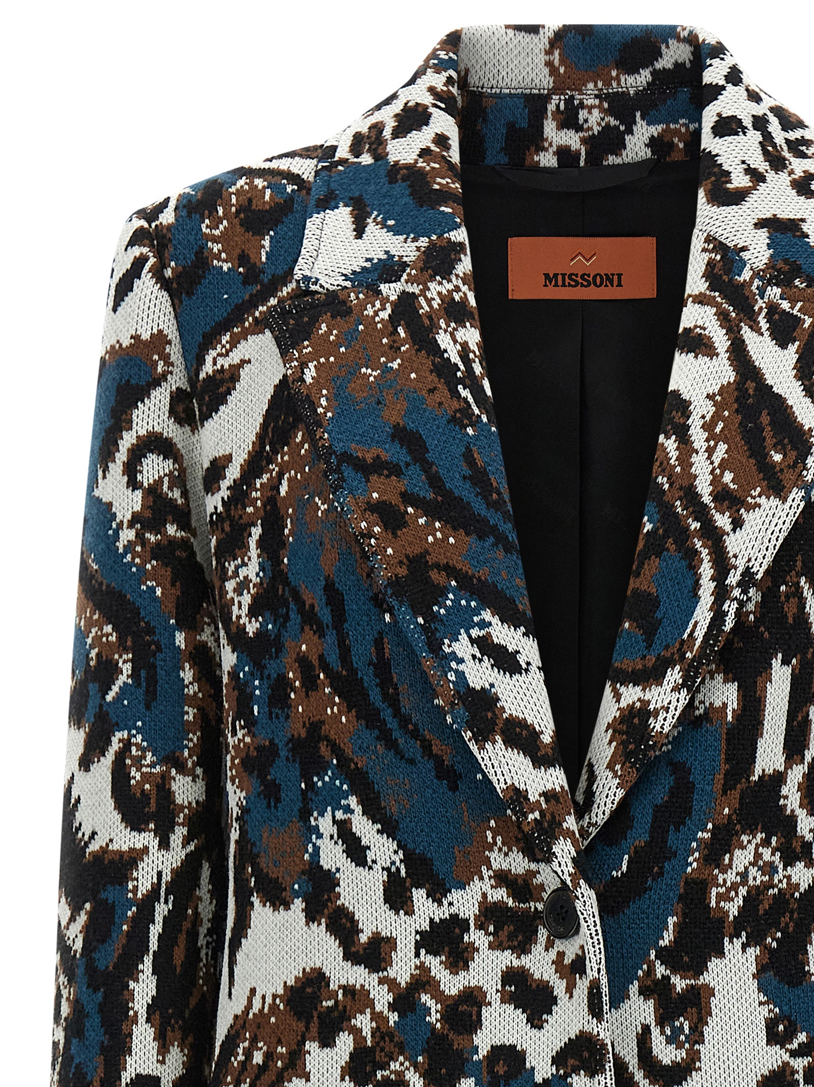 Animalier coat DS25WC0IBT009YSM9SL (MISSONI / コート ) | MISSONI (ミッソー二)(2)