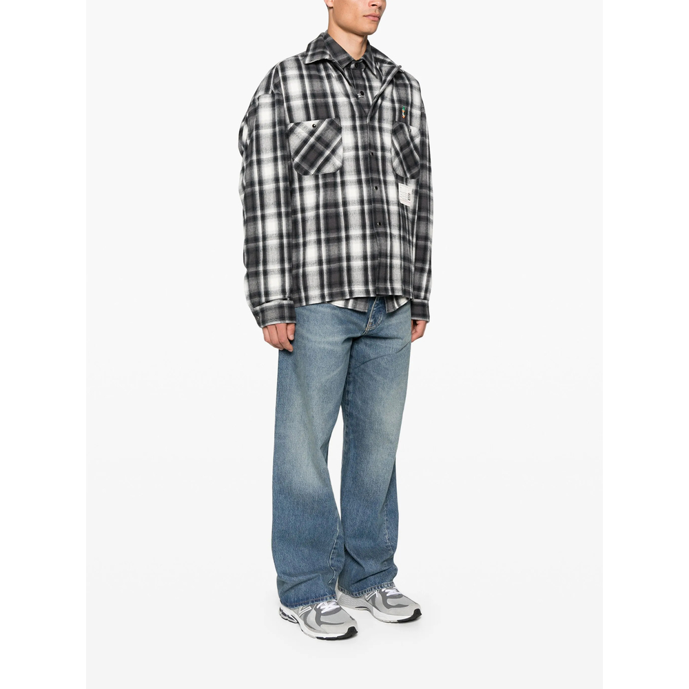 Shirt Maison Mihara Yasuhiro A15SH081BLACK (Maison Mihara Yasuhiro / カジュアルジャケット ) | Maison Mihara Yasuhiro (メゾン ミハラ ヤスヒロ)(4)