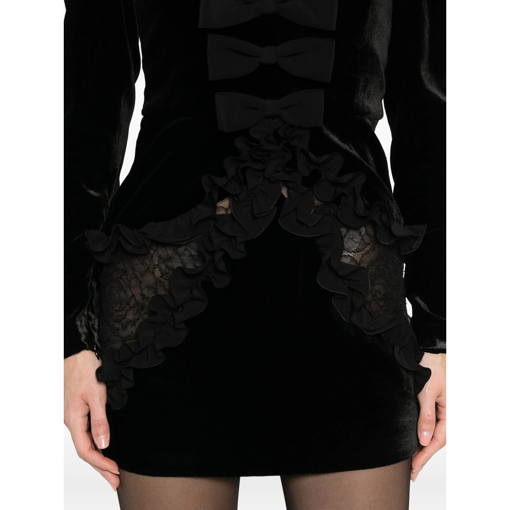 Dress Alessandra Rich FABX4150F26030900 (ALESSANDRA RICH / ワンピース・ドレス・オールインワン ) | ALESSANDRA RICH (アレッサンドラ リッチ)(3)