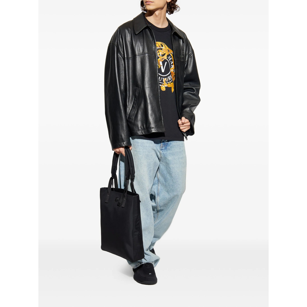 T-shirt Versace Jeans Couture 79GAHE01CJ00TG89 (VERSACE JEANS COUTURE / Tシャツ・カットソー ) | VERSACE JEANS COUTURE (ヴェルサーチェ ジーンズ クチュール)(4)