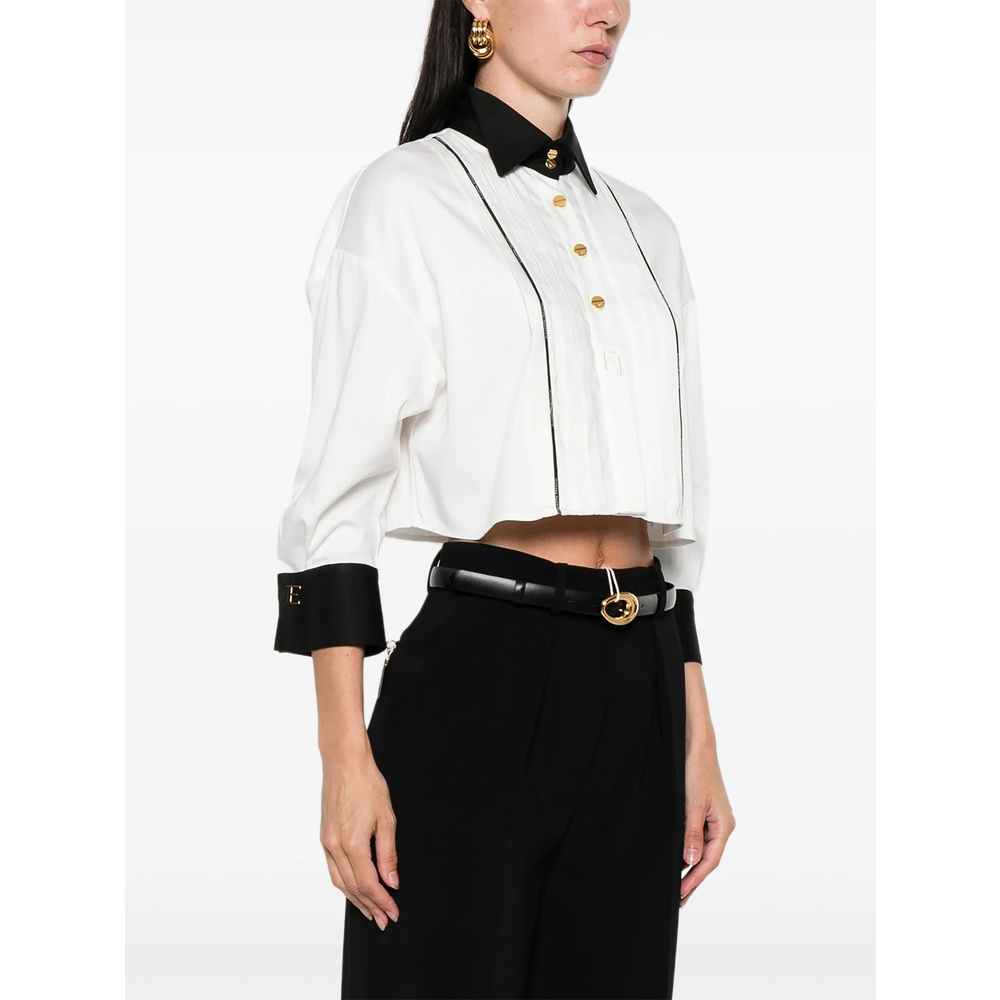 Shirt Elisabetta Franchi CA10056E2221 (Elisabetta Franchi / シャツ・ブラウス ) | Elisabetta Franchi (エリザベッタ フランキ)(4)