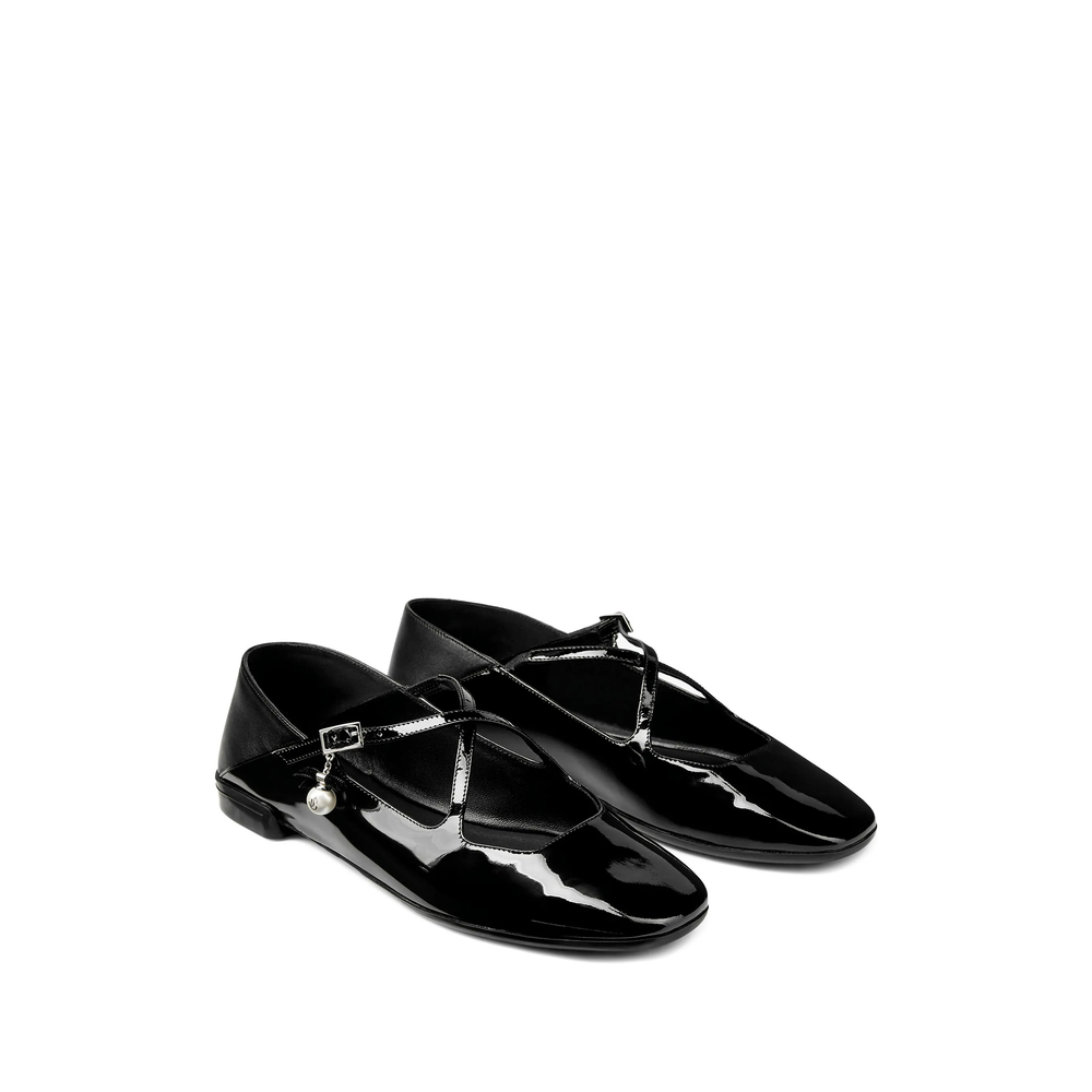 Shoes Jimmy Choo ELERIBALLERINUKQBLACK (JIMMY CHOO / フラットシューズ ) | JIMMY CHOO (ジミー チュウ)(1)