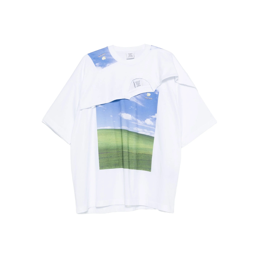 T-shirt Vetements UH76TR770WWHITE (VETEMENTS / Tシャツ・カットソー ) | VETEMENTS (ヴェトモン)