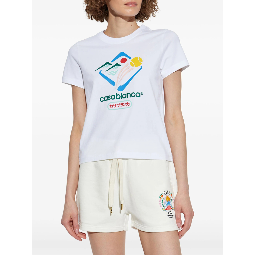 T-shirt Casablanca JTS02001WHITE (Casablanca / Tシャツ・カットソー ) | Casablanca (カサブランカ)(2)