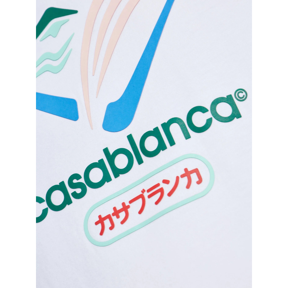 T-shirt Casablanca JTS02001WHITE (Casablanca / Tシャツ・カットソー ) | Casablanca (カサブランカ)(4)