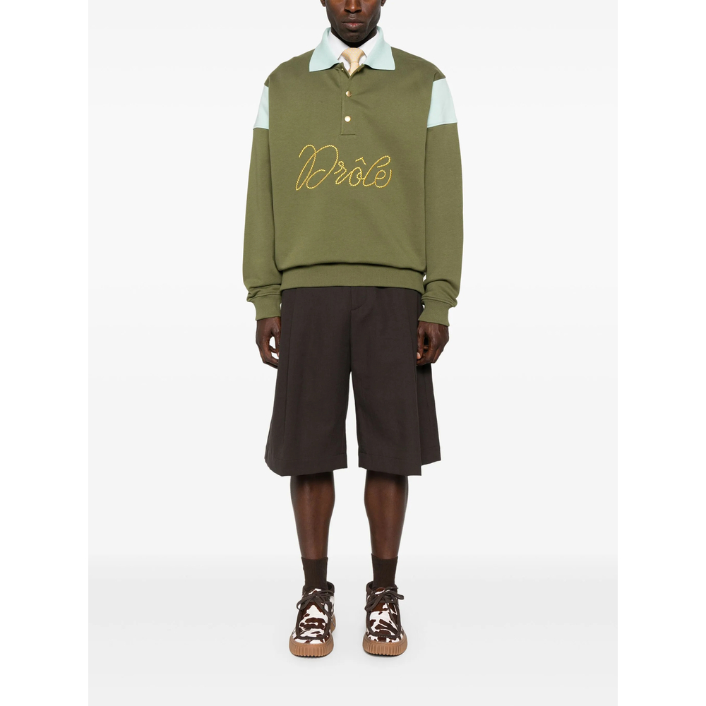 Sweater Drole De Monsieur HPL154CO127LIKAK (Drôle De Monsieur / ポロシャツ ) | Drôle De Monsieur (ドロールドムッシュ)(2)