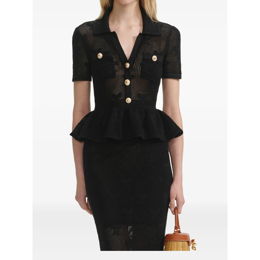 Dress Self-portrait PF25047MBBLACK (self-portrait / ワンピース・ドレス・オールインワン ) | self-portrait (セルフ・ポートレイト)