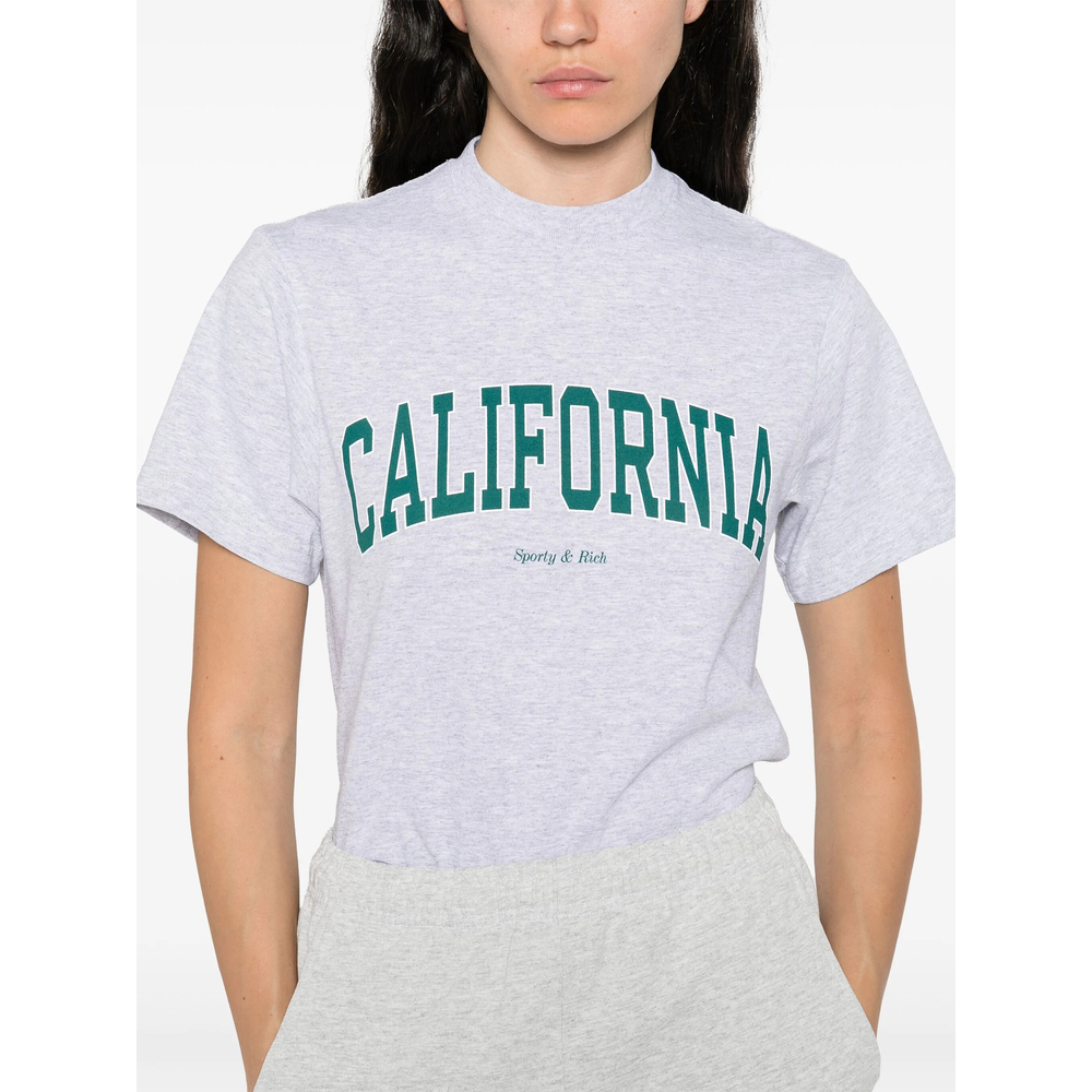 T-shirt Sporty & Rich TO043622501GYHEGRE (Sporty & Rich / Tシャツ・カットソー ) | Sporty & Rich (スポーティアンドリッチ)(3)