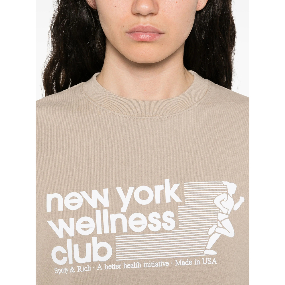 Sweater Sporty & Rich ST071622128GYELEPH (Sporty & Rich / スウェット・フーディー ) | Sporty & Rich (スポーティアンドリッチ)(3)