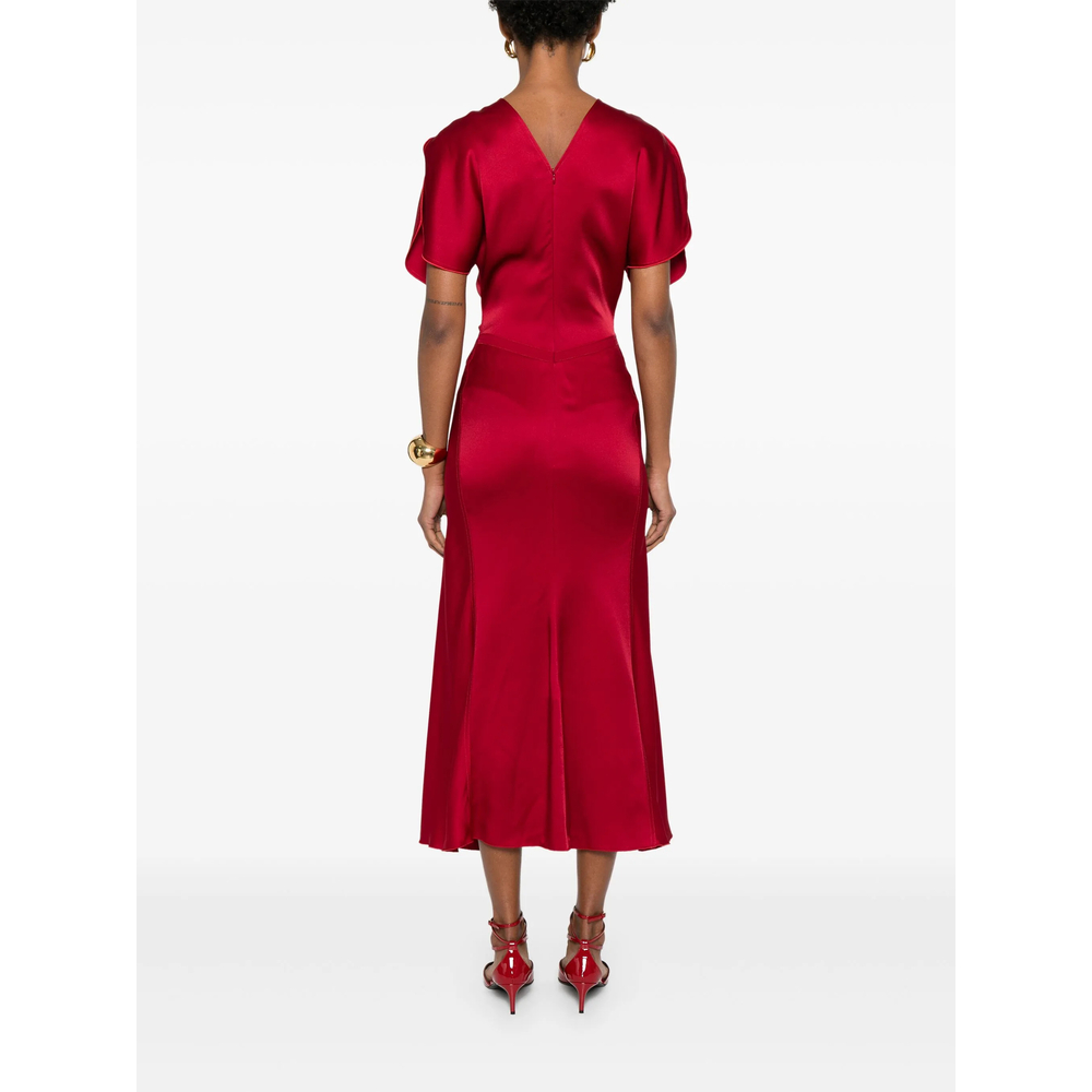 Dress Victoria Beckham 1325WDR005227DROSE (VICTORIA BECKHAM / ワンピース・ドレス・オールインワン ) | VICTORIA BECKHAM (ヴィクトリア ベッカム)(4)