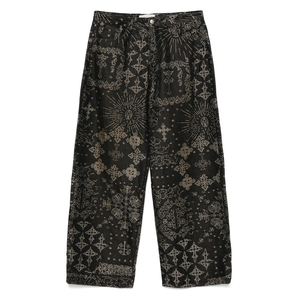 Pant Untitled Artworks JACQUARDDENIMBLACK (UNTITLED ARTWORKS / ジーンズ ) | UNTITLED ARTWORKS (アンタイトルドアートワークス)