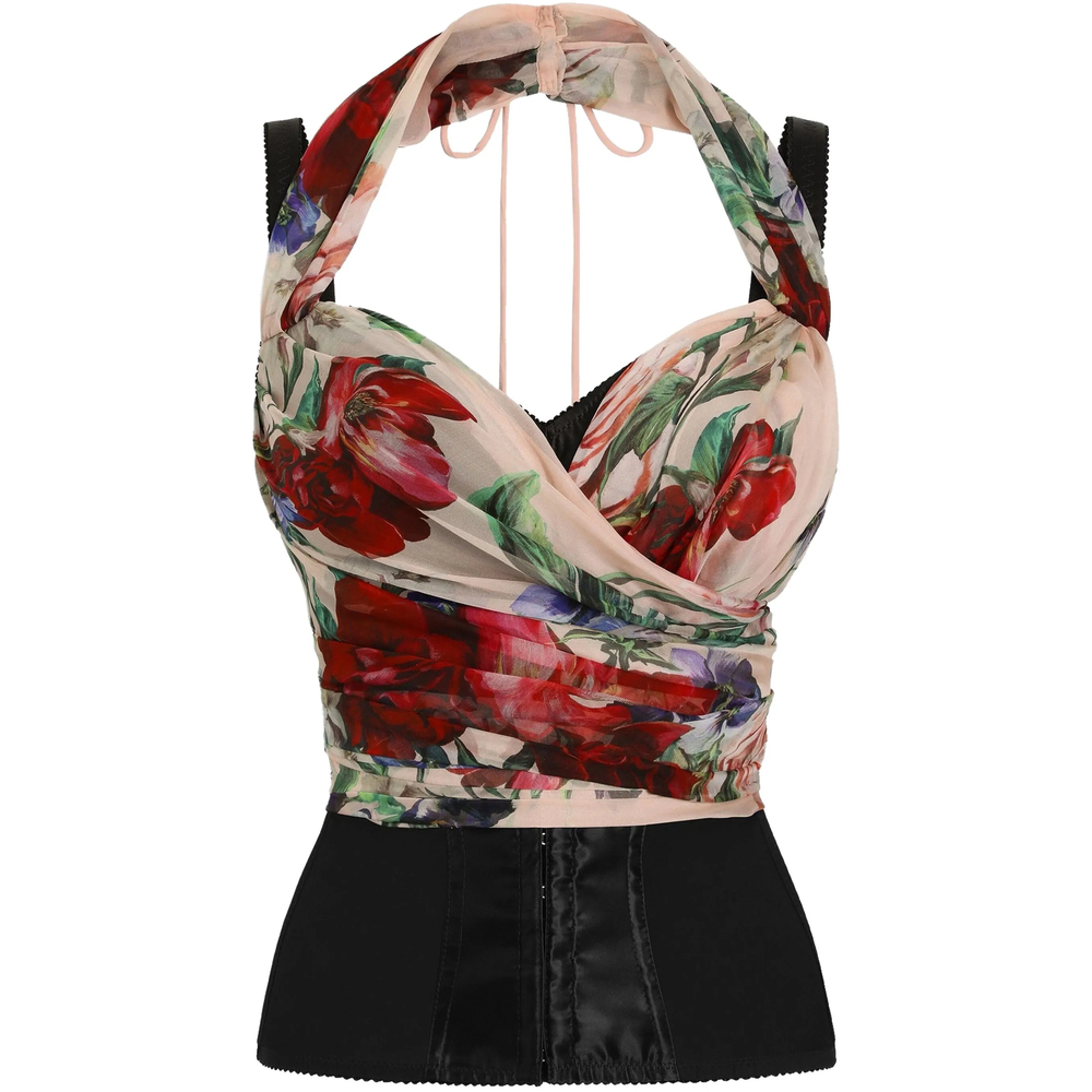 Top Dolce & Gabbana F7AX7TIS1Y7H25PR (Dolce & Gabbana / タンクトップ・キャミソール ) | Dolce & Gabbana (ドルチェガッバーナ)