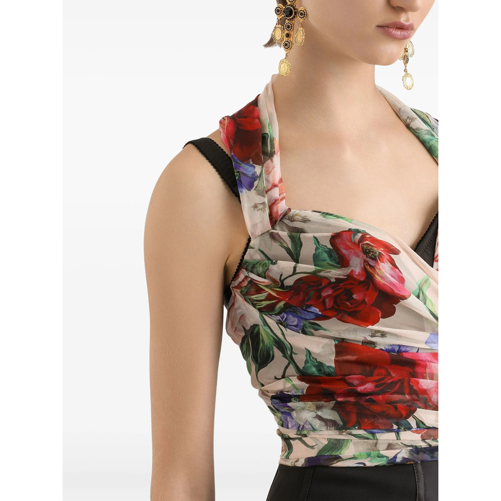 Top Dolce & Gabbana F7AX7TIS1Y7H25PR (Dolce & Gabbana / タンクトップ・キャミソール ) | Dolce & Gabbana (ドルチェガッバーナ)(1)