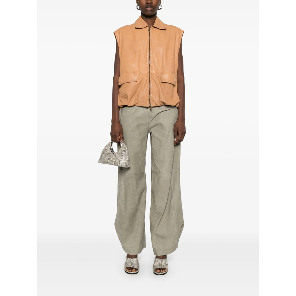 Leather Pant Santoro 48046DMUD (SALVATORE SANTORO / パンツ ) | SALVATORE SANTORO (サルバトーレ サントロ)(1)