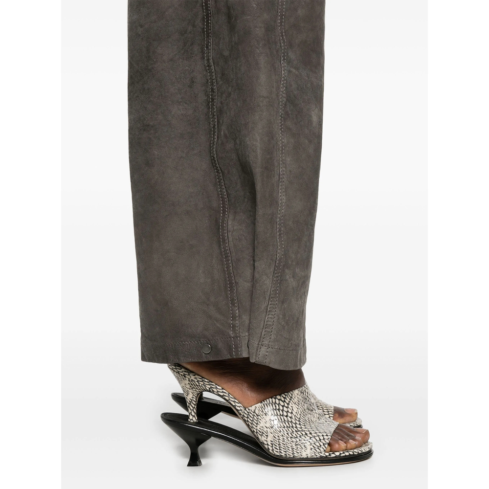 Leather Pant Santoro 48046DGREY (SALVATORE SANTORO / パンツ ) | SALVATORE SANTORO (サルバトーレ サントロ)(3)