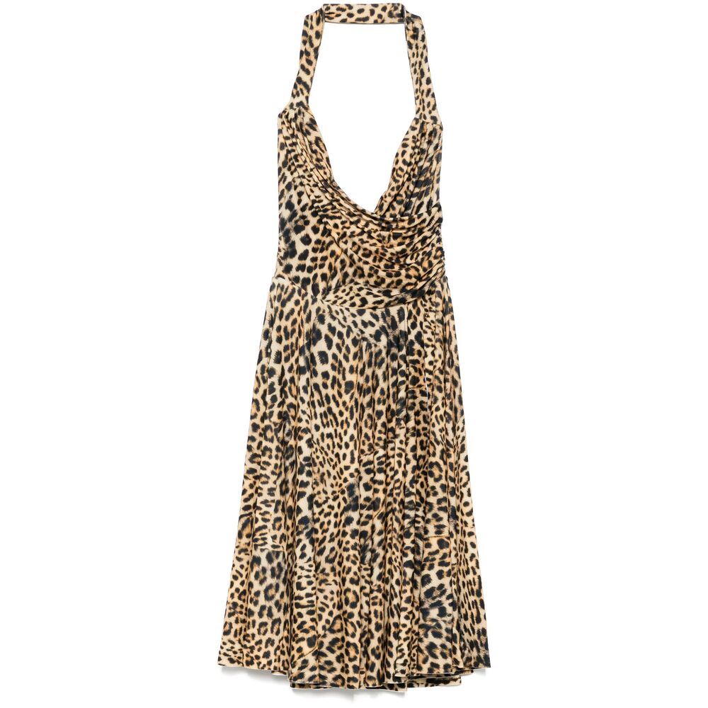 Dress Norma Kamali KK4243PLG47656CHEET (NORMA KAMALI / ワンピース・ドレス・オールインワン ) | NORMA KAMALI (ノーマカマリ)