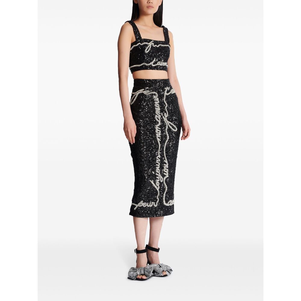 Top Balmain EF1AA385PC70EAW (Balmain / タンクトップ・キャミソール ) | Balmain (バルマン)(2)