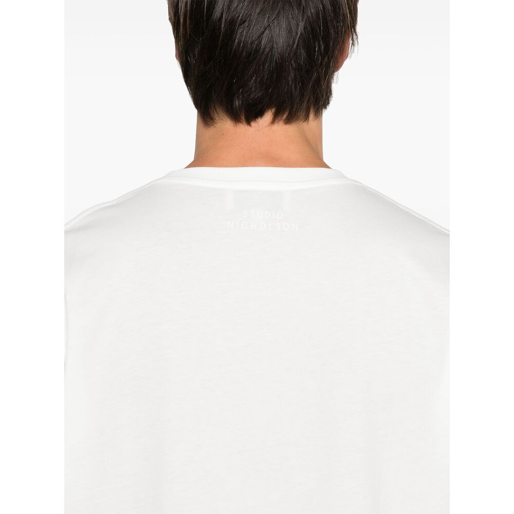 T-shirt Studio Nicholson SNM1326BRICOFFWH (Studio Nicholson / Tシャツ・カットソー ) | Studio Nicholson (スタジオニコルソン)(3)