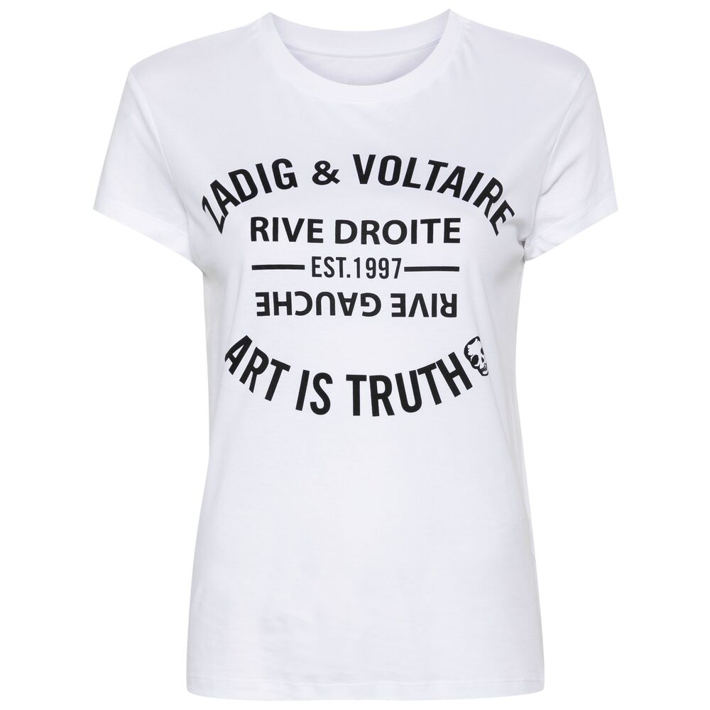 T-shirt Zadig & Voltaire JWTS02769WHITE (ZADIG & VOLTAIRE / Tシャツ・カットソー ) | ZADIG & VOLTAIRE (ザディグ エ ヴォルテール)