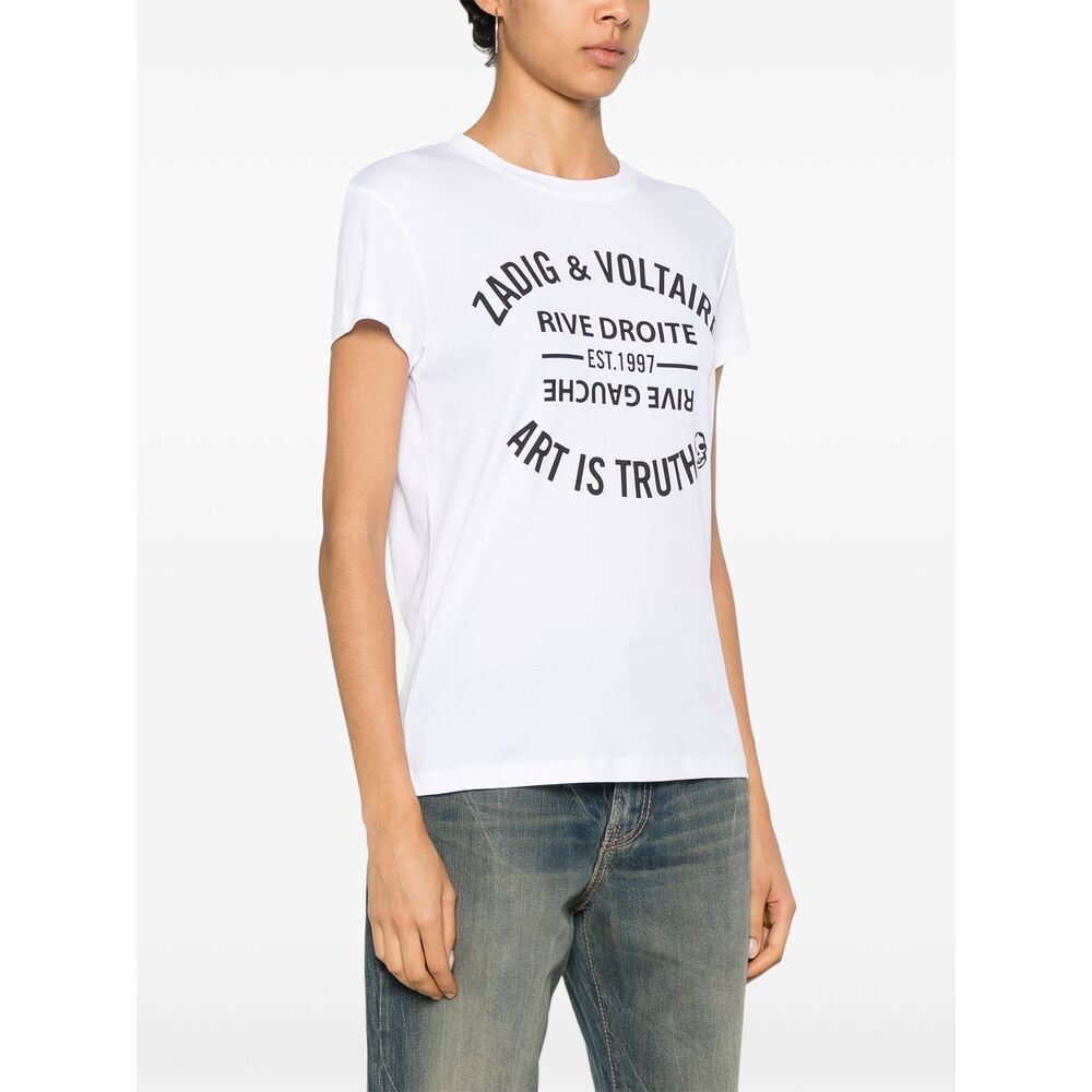 T-shirt Zadig & Voltaire JWTS02769WHITE (ZADIG & VOLTAIRE / Tシャツ・カットソー ) | ZADIG & VOLTAIRE (ザディグ エ ヴォルテール)(1)