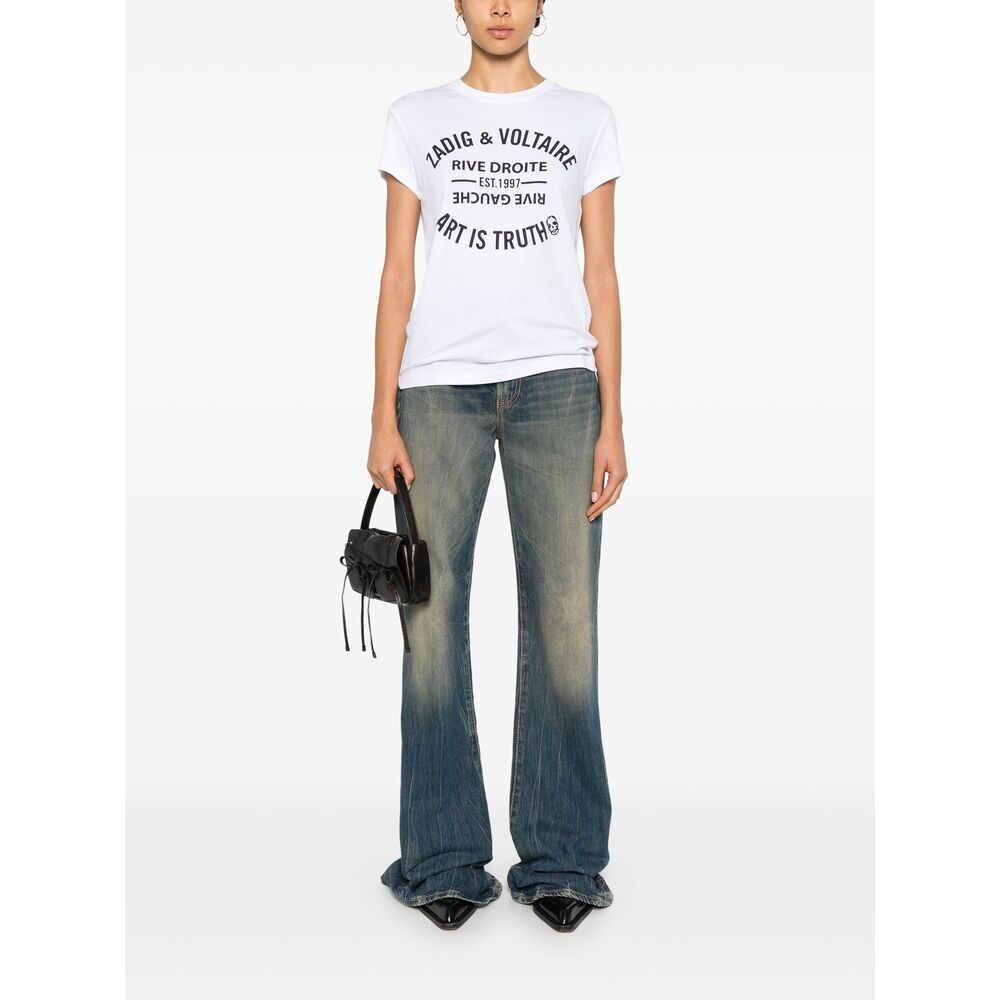 T-shirt Zadig & Voltaire JWTS02769WHITE (ZADIG & VOLTAIRE / Tシャツ・カットソー ) | ZADIG & VOLTAIRE (ザディグ エ ヴォルテール)(2)