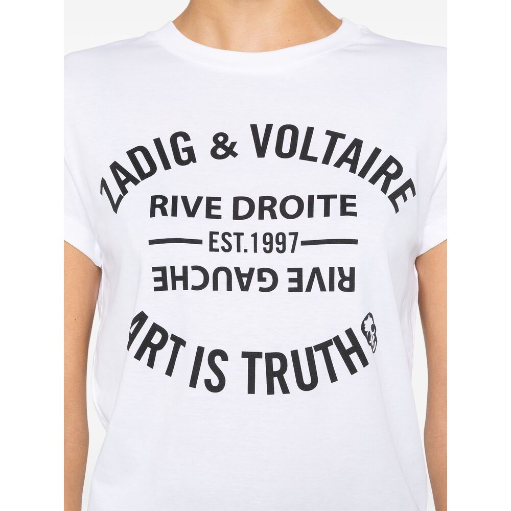 T-shirt Zadig & Voltaire JWTS02769WHITE (ZADIG & VOLTAIRE / Tシャツ・カットソー ) | ZADIG & VOLTAIRE (ザディグ エ ヴォルテール)(4)