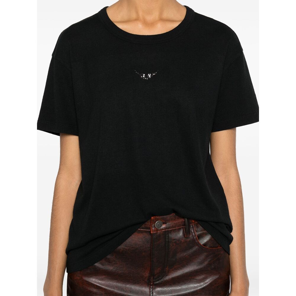 T-shirt Zadig & Voltaire JWTS01669NOIR (ZADIG & VOLTAIRE / Tシャツ・カットソー ) | ZADIG & VOLTAIRE (ザディグ エ ヴォルテール)(2)