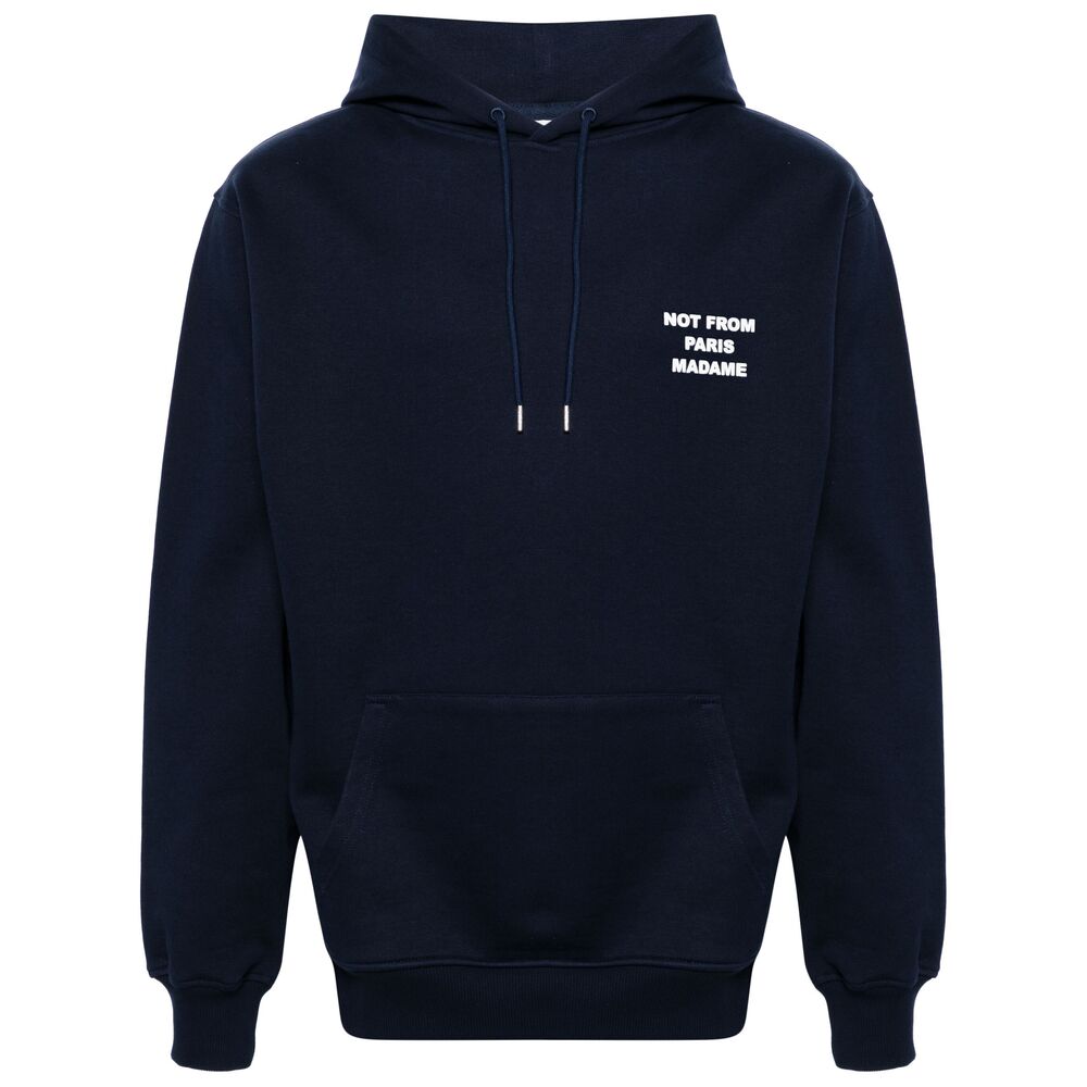 Sweatshirt Drole De Monsieur PERMHO162CO127NAVY (Drôle De Monsieur / スウェット・フーディー ) | Drôle De Monsieur (ドロールドムッシュ)