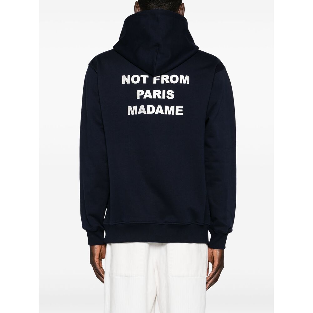 Sweatshirt Drole De Monsieur PERMHO162CO127NAVY (Drôle De Monsieur / スウェット・フーディー ) | Drôle De Monsieur (ドロールドムッシュ)(3)