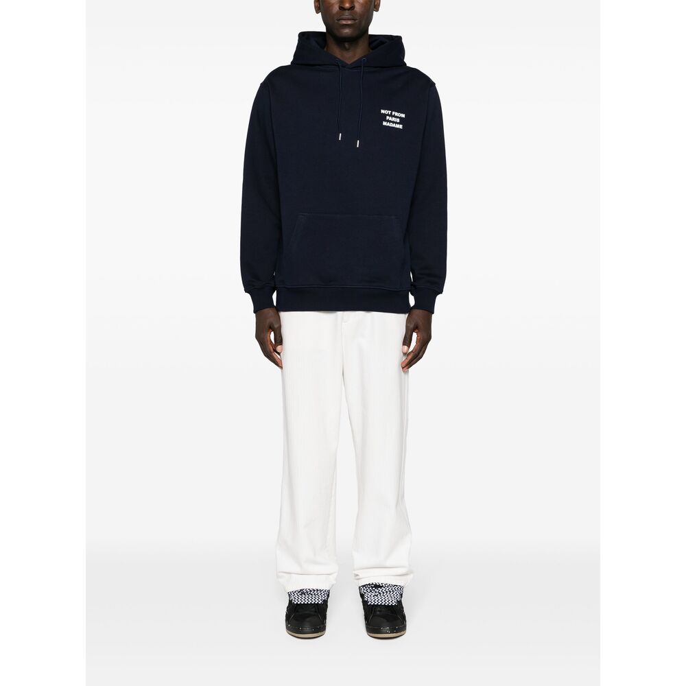 Sweatshirt Drole De Monsieur PERMHO162CO127NAVY (Drôle De Monsieur / スウェット・フーディー ) | Drôle De Monsieur (ドロールドムッシュ)(4)