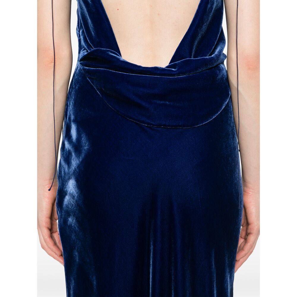 Dress Anna October PS2501BLUE (ANNA OCTOBER / ワンピース・ドレス・オールインワン ) | ANNA OCTOBER (アンナ オクトーバー)(3)
