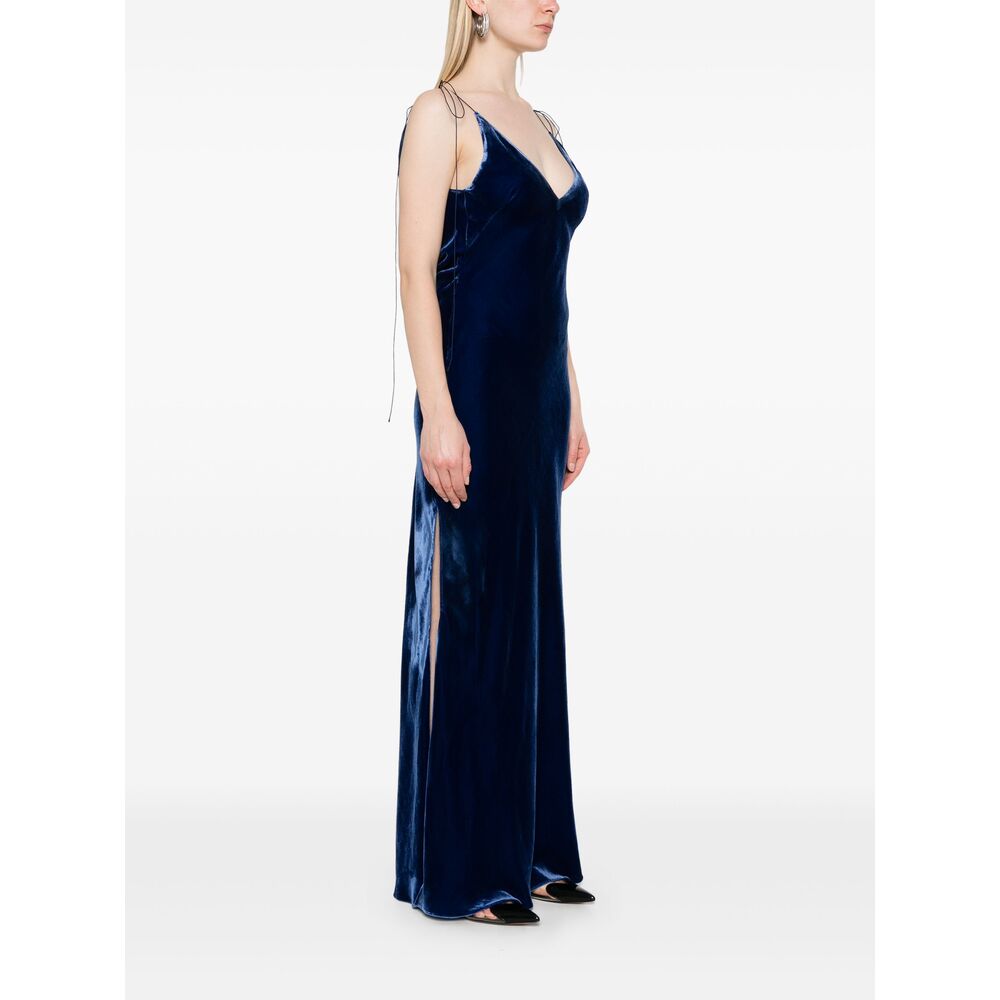 Dress Anna October PS2501BLUE (ANNA OCTOBER / ワンピース・ドレス・オールインワン ) | ANNA OCTOBER (アンナ オクトーバー)(4)