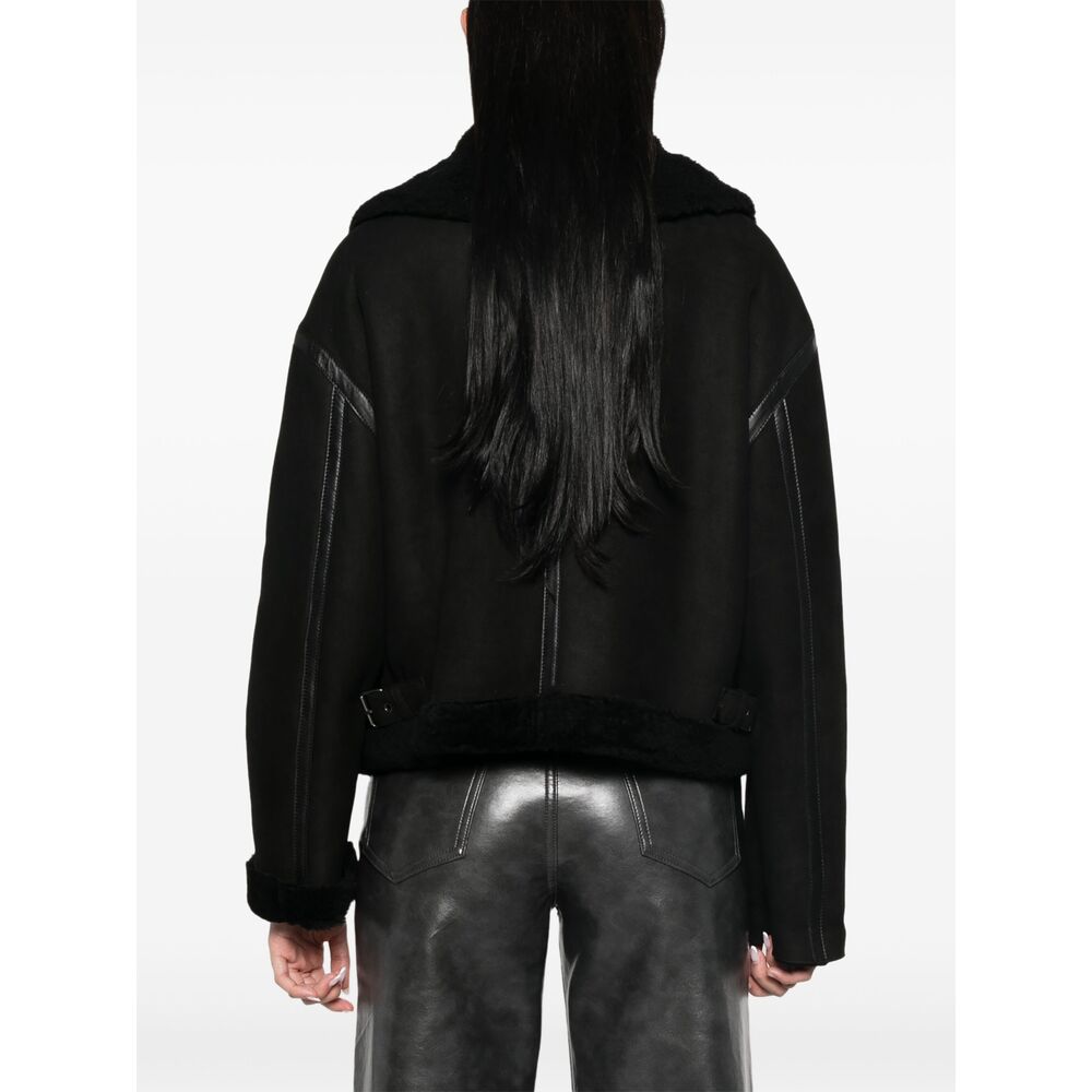 Leather Outerwear Santoro 45003DBLACK (SALVATORE SANTORO / レザー&ファージャケット・コート ) | SALVATORE SANTORO (サルバトーレ サントロ)(2)