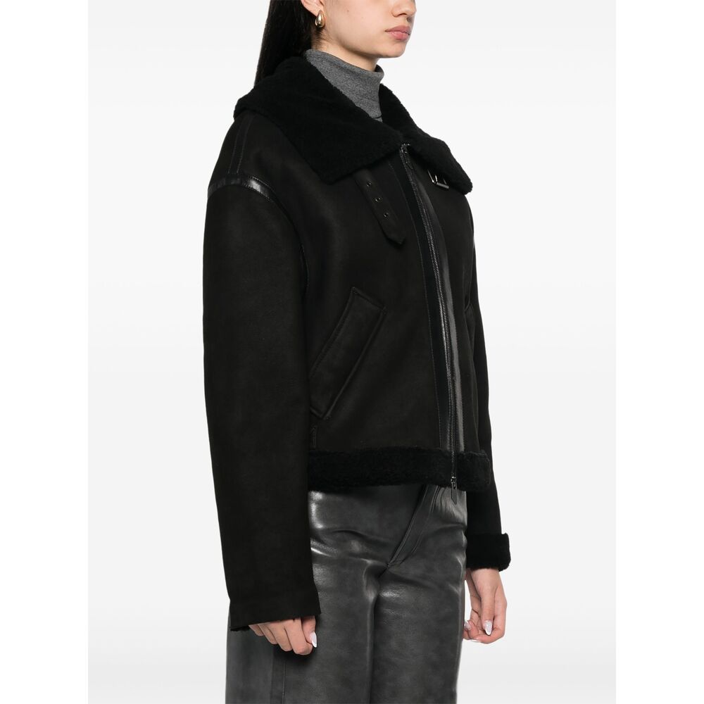 Leather Outerwear Santoro 45003DBLACK (SALVATORE SANTORO / レザー&ファージャケット・コート ) | SALVATORE SANTORO (サルバトーレ サントロ)(4)