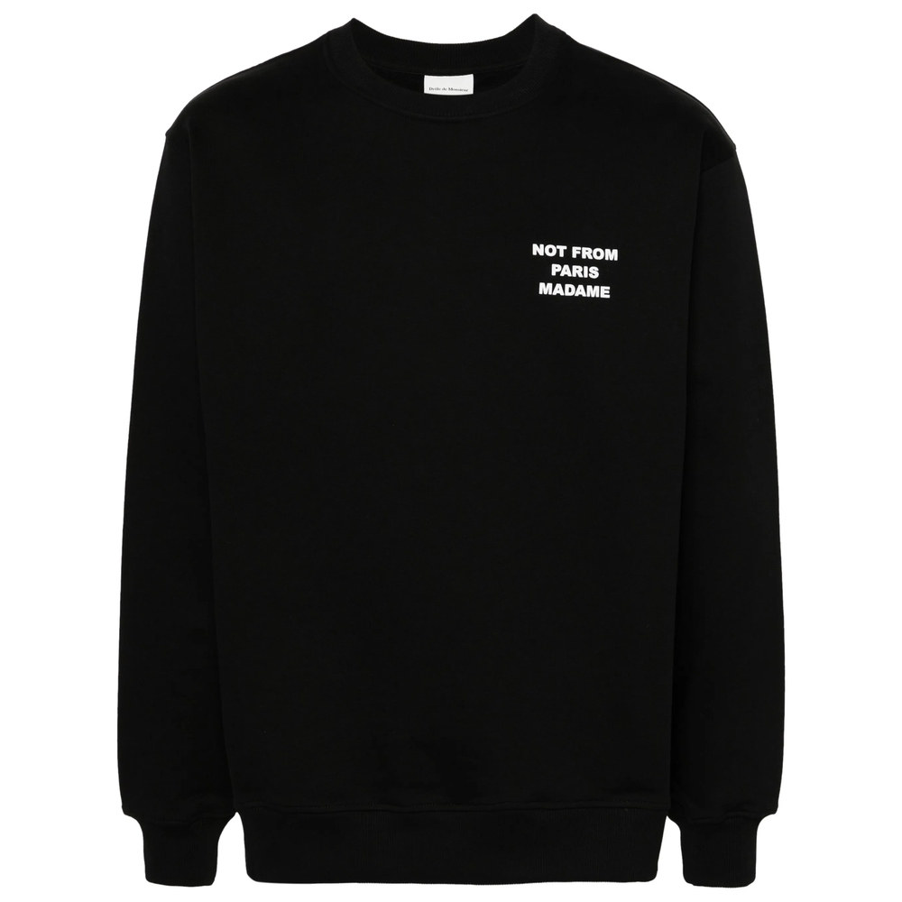 Sweatshirt Drole De Monsieur PERMSW149CO127BLACK (Drôle De Monsieur / スウェット・フーディー ) | Drôle De Monsieur (ドロールドムッシュ)