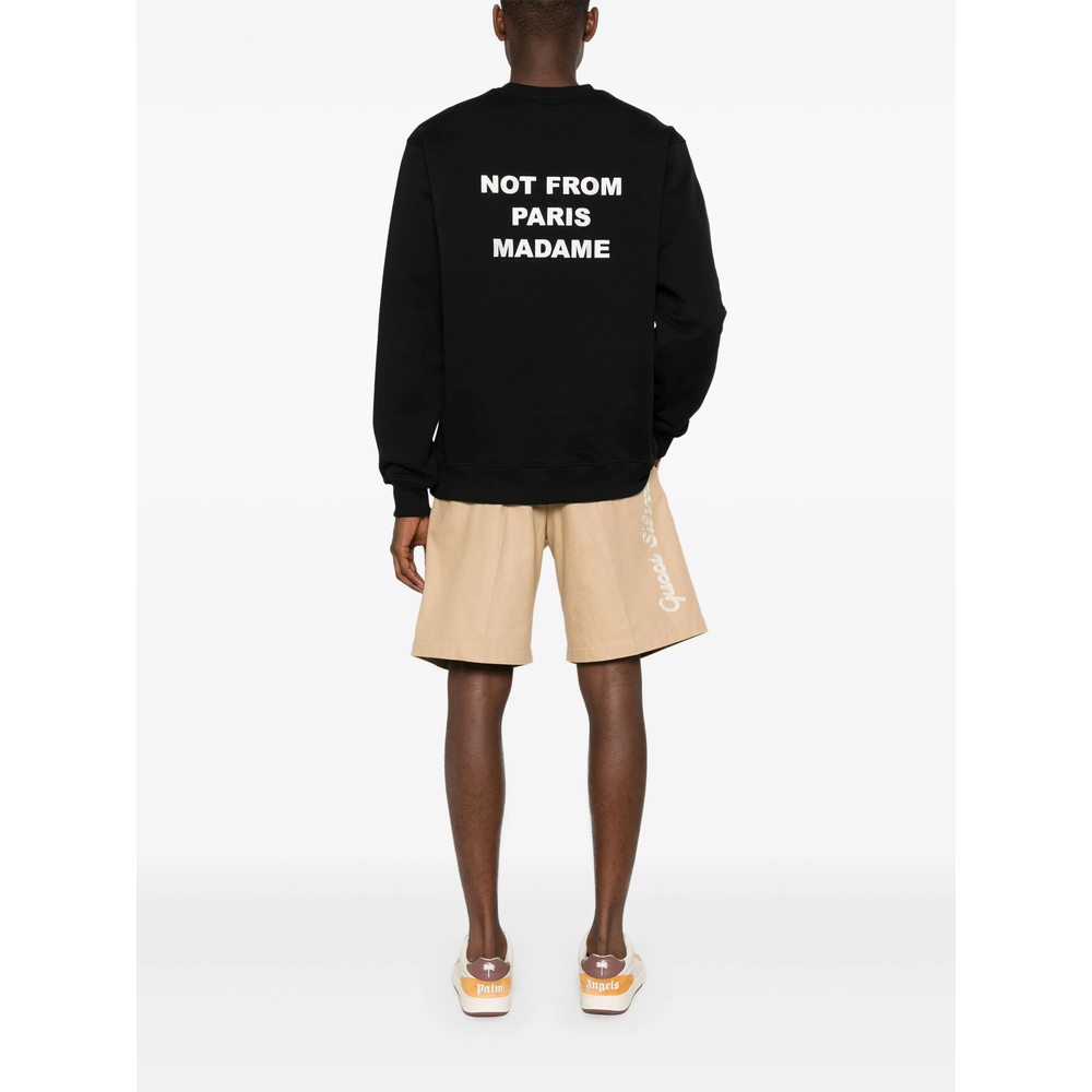 Sweatshirt Drole De Monsieur PERMSW149CO127BLACK (Drôle De Monsieur / スウェット・フーディー ) | Drôle De Monsieur (ドロールドムッシュ)(2)