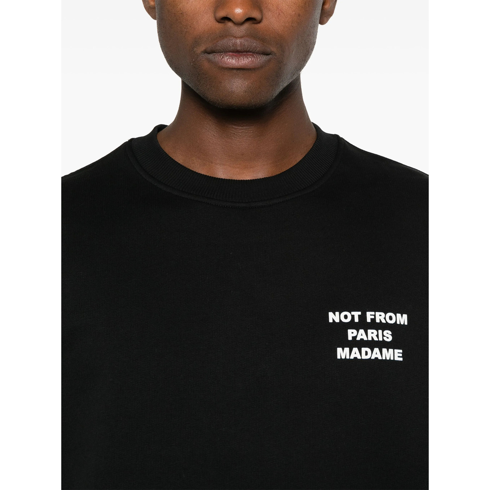 Sweatshirt Drole De Monsieur PERMSW149CO127BLACK (Drôle De Monsieur / スウェット・フーディー ) | Drôle De Monsieur (ドロールドムッシュ)(3)