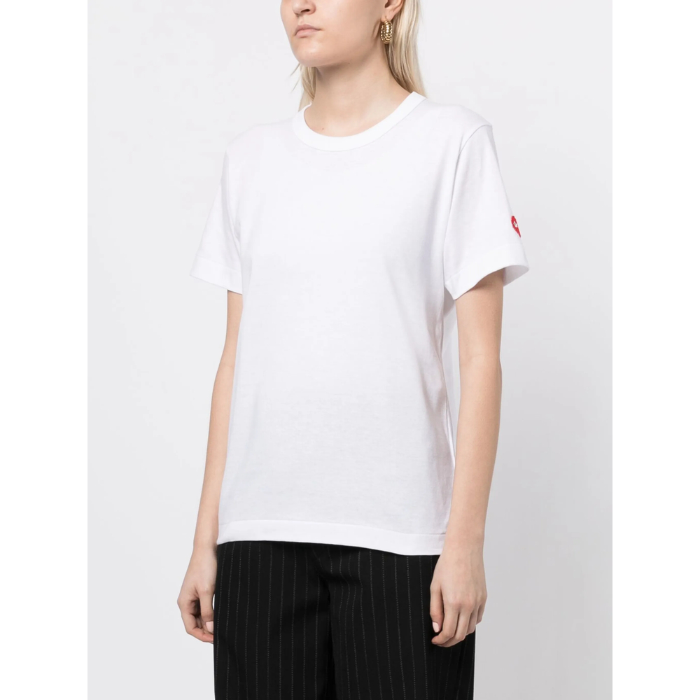 T-shirt Comme Des GarÇons Play P1T327WHITE (PLAY Comme Des Garçons / Tシャツ・カットソー ) | PLAY Comme Des Garçons (プレイ コムデギャルソン)(1)
