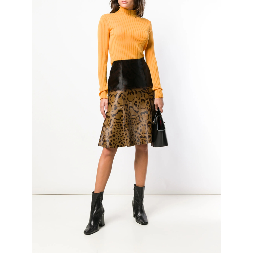 Leather Skirt Ferragamo 13F8360698275FANR (FERRAGAMO / スカート ) | FERRAGAMO (フェラガモ)(1)