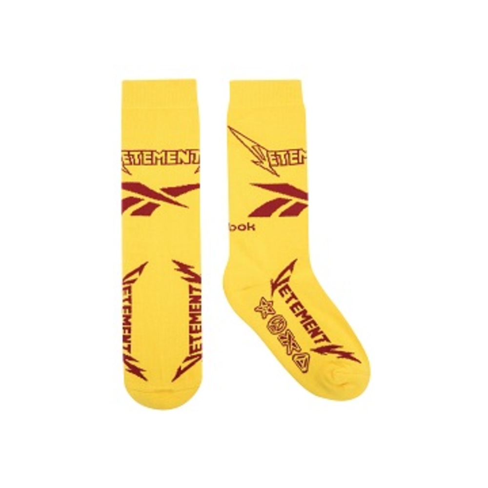 Sock Vetements WAH18AC24YELLOW (VETEMENTS / アンダーウェア ) | VETEMENTS (ヴェトモン)