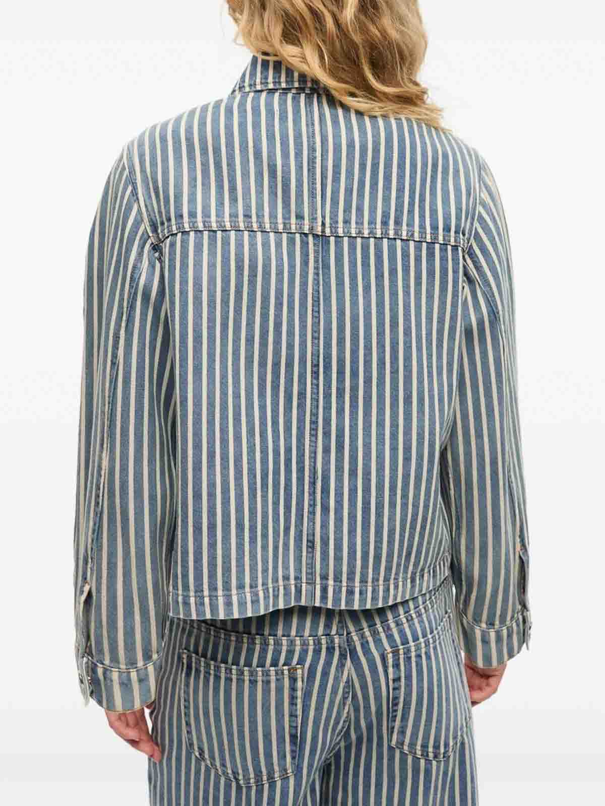 Light Stripe Denim Jacket J1745326 (GANNI / カジュアルジャケット ) | GANNI (ガニー)(3)