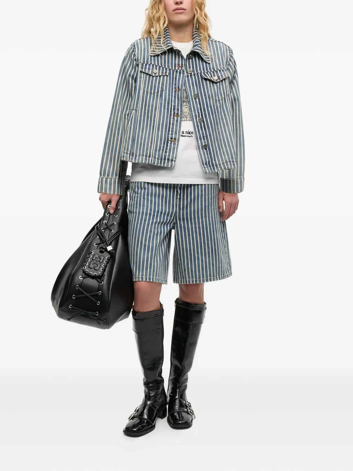 Light Stripe Denim Jacket J1745326 (GANNI / カジュアルジャケット ) | GANNI (ガニー)(5)