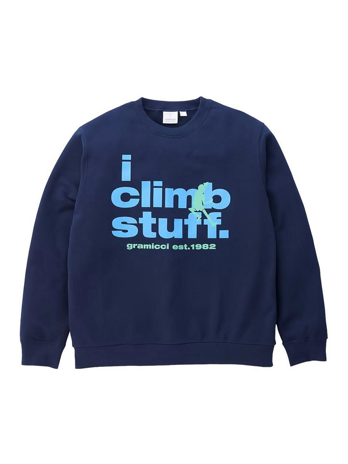 I Climb Stuff Sweatshirt G4SUJ093NAVY (GRAMICCI / スウェット・フーディー ) | GRAMICCI (グラミチ)