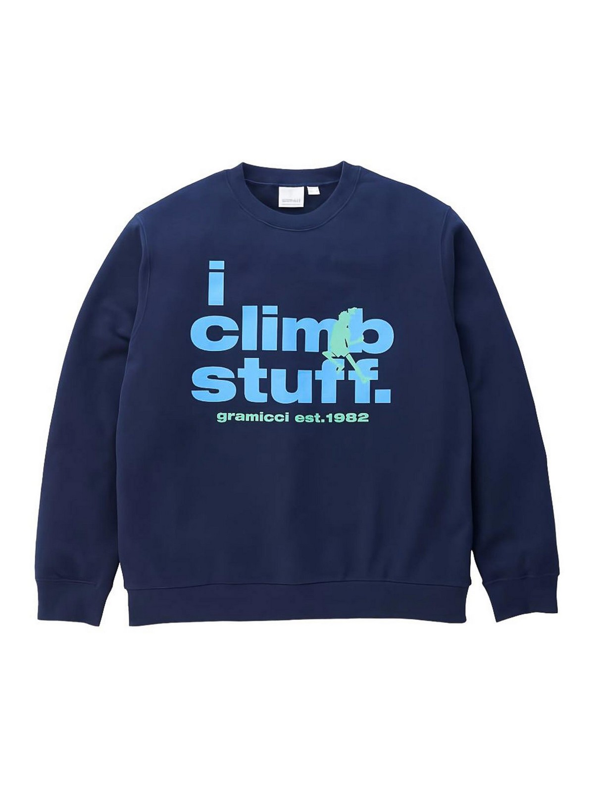 I Climb Stuff Sweatshirt G4SUJ093NAVY (GRAMICCI / スウェット・フーディー ) | GRAMICCI (グラミチ)(1)